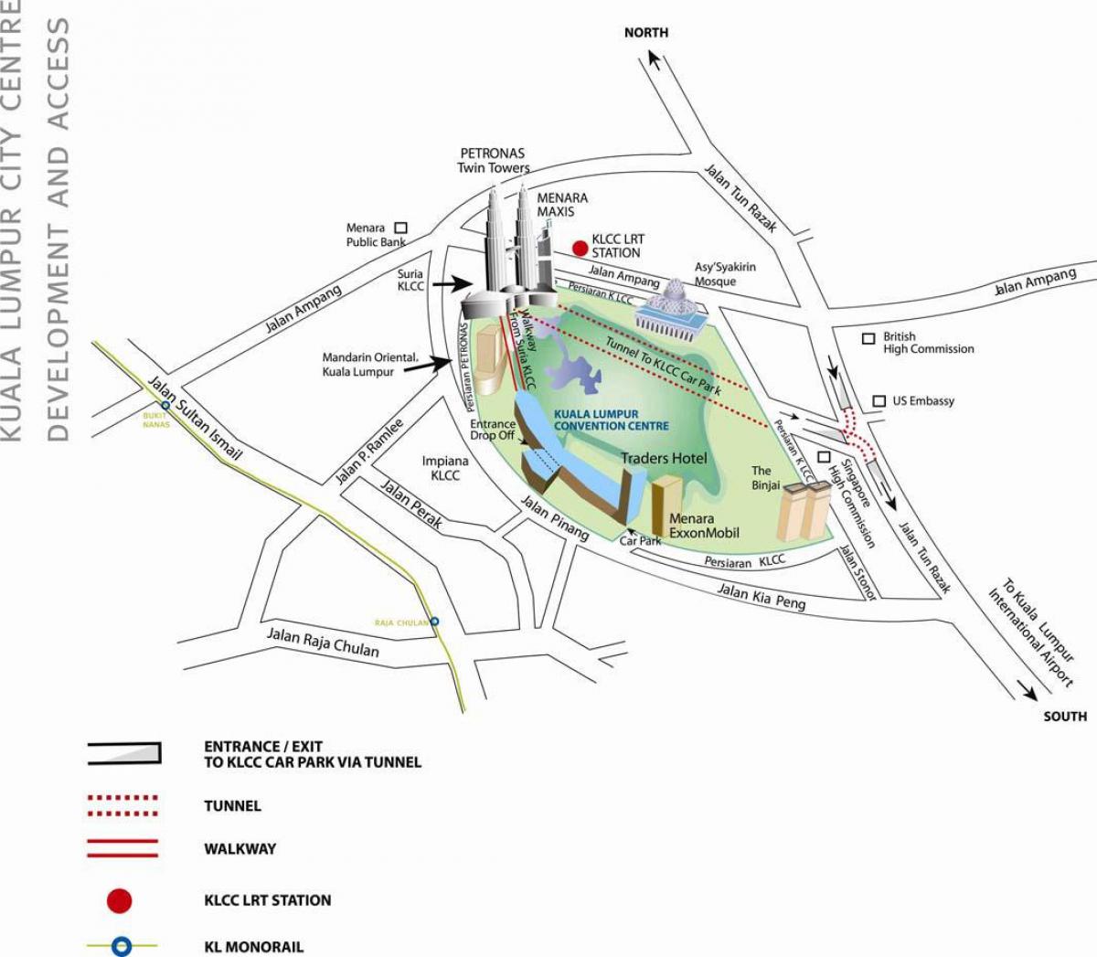 Mapa kuala lumpur convention centre