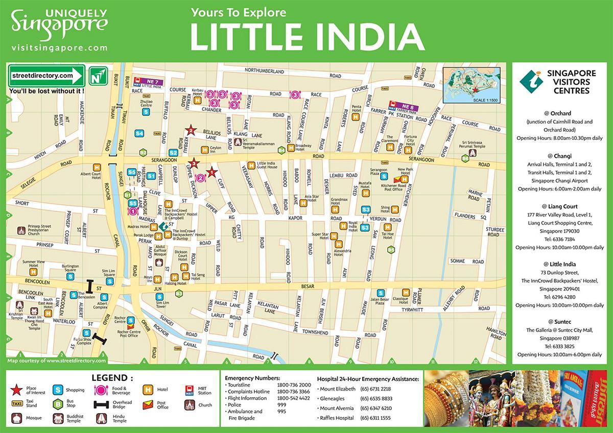 Mapa little indie v kuala lumpur