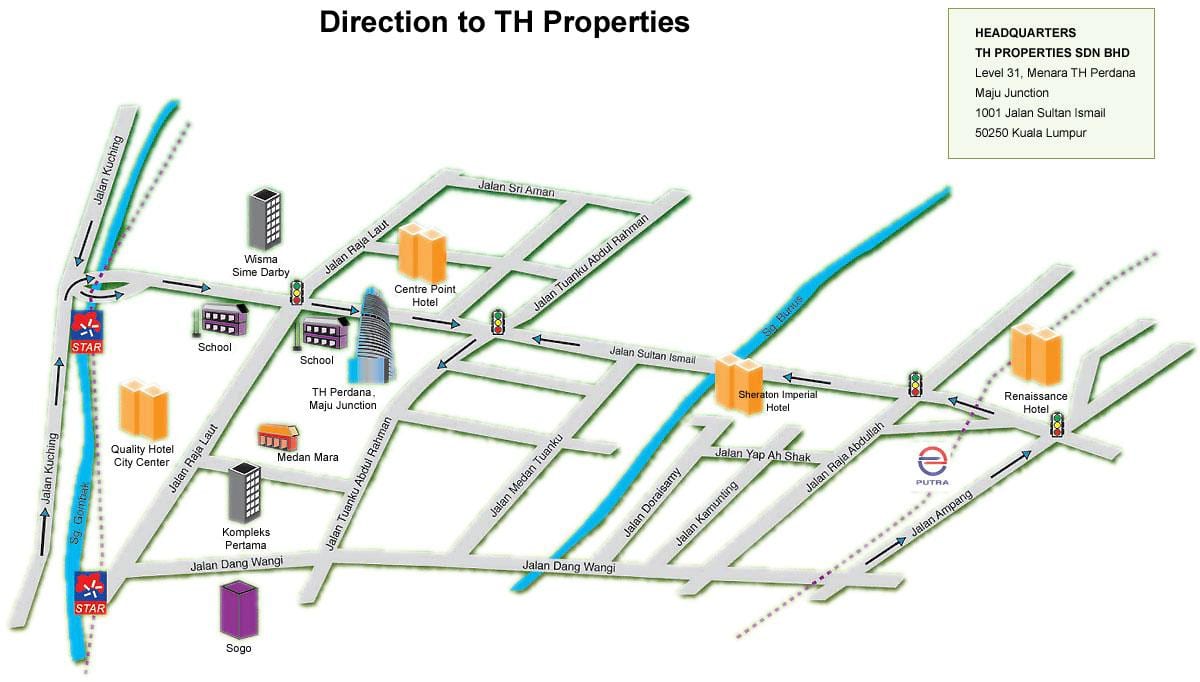 jalan sultan, kuala lumpur mapě