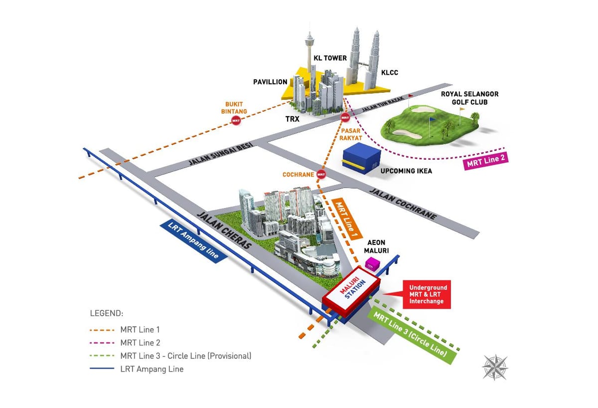 Mapa kl sentral mrt