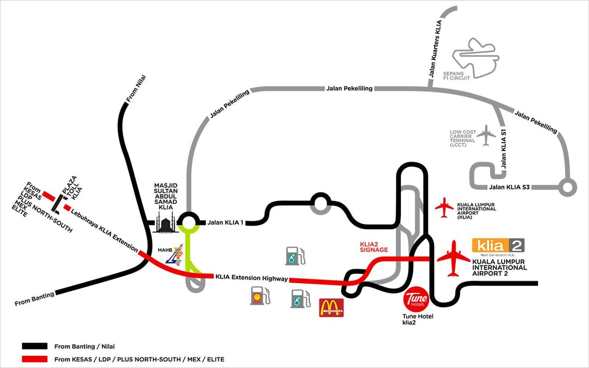klia2 mapa adresáře