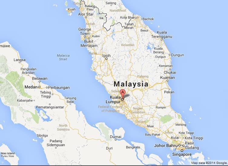 Mapa kuala lumpur