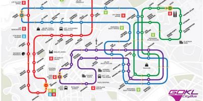 Go kl city bus mapa