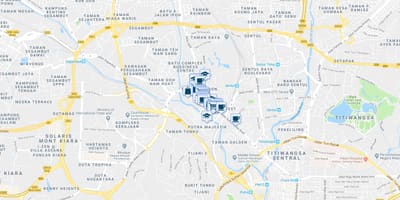 Mapa jalan ipoh, kuala lumpur