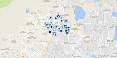 Kepong, kuala lumpur mapě