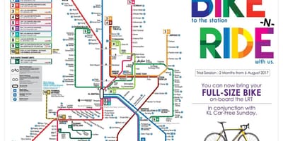Kuala lumpur rapid transit mapě