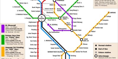 Kl transit mapa 2016