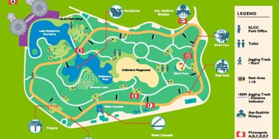 Mapa klcc park