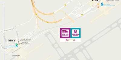 Klia express vlak mapě