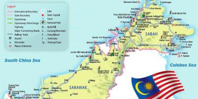Letiště v malajsii mapě