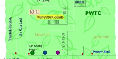 Pwtc kuala lumpur mapě